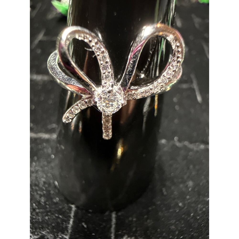 Moissanite Bow Knot Ring